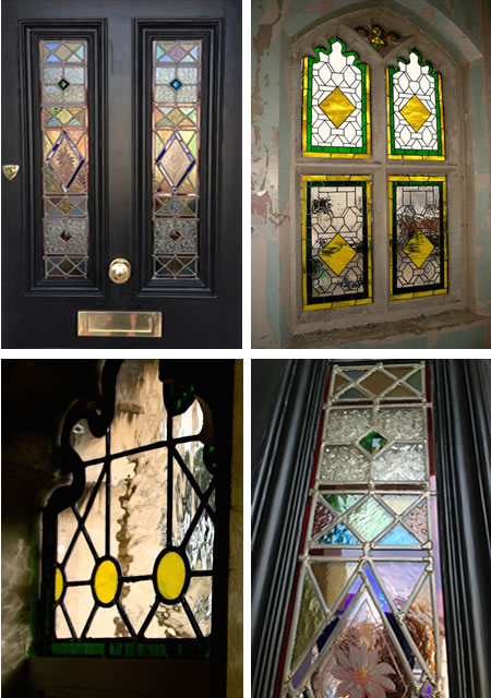 stained glass windows and doors repaired and restored
